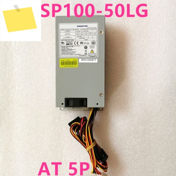 FSP AT 플랫용 PSU, 소형 5 핀, 1U 100W 전원 공급 장치, FSP100-50LG 새제품 제품 이미지