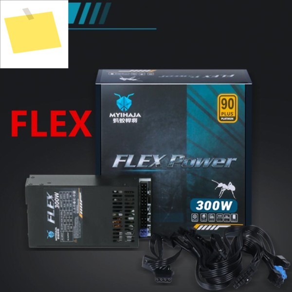 MYIHAJA ITX 플렉스 PSU 90 플래티넘 소형 1U K39 300W 전원 공급 장치, ENP-7030B, 새제품 제품 이미지