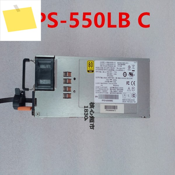 델타 550W 전원 공급 장치 DPS-550LB C 03X4370 36002338 용 PSU, 새제품 제품 이미지
