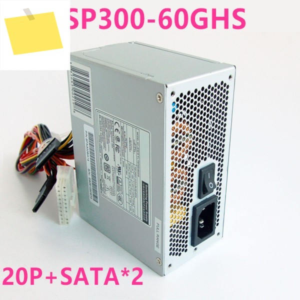 FSP 행커 DVR SFX 마이크로 ATX 20 핀 + 300W 전원 공급 장치 FSP300-60GHS, PSU, 새제품 제품 이미지