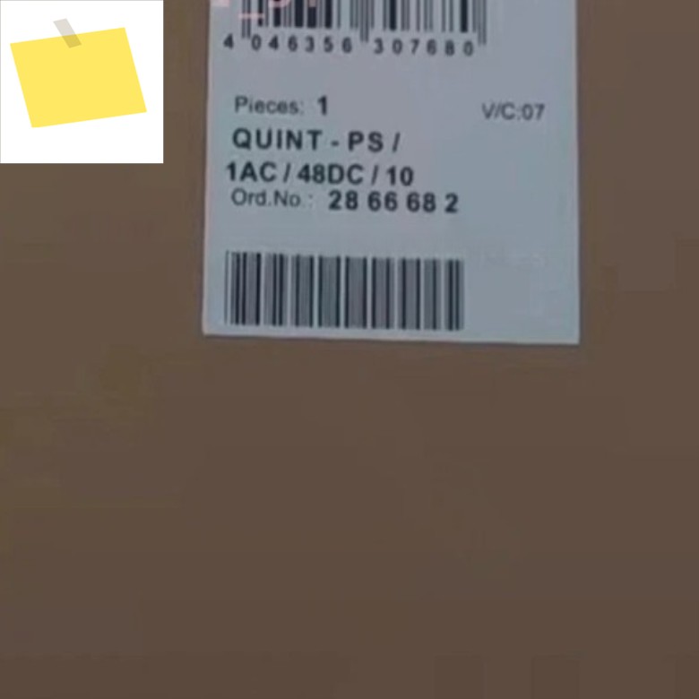 신품 2866682 전원 모듈 제품 1AC48DC10 제품 이미지