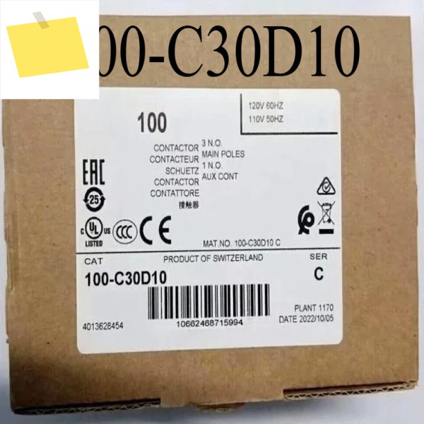 신품 100-C30D10 100 접촉기 모듈 1개 제품 이미지