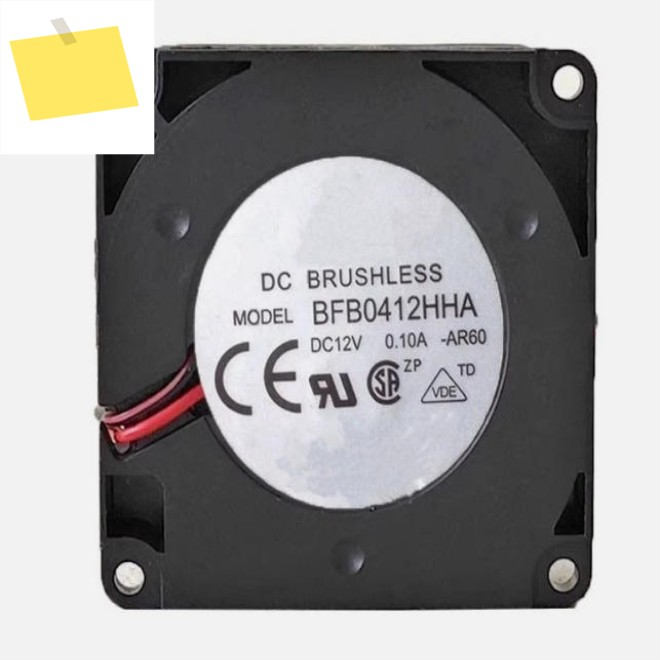 신품 BFB0412HHA-AR60 40x40x10MM DC12V 0.1A 3PIN CPU 냉각 팬 제품 이미지