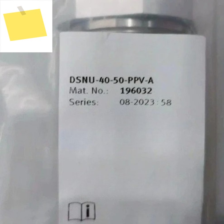 신품 DSNU-40-50-PPV-A 196032 공압 실린더 1개 제품 이미지