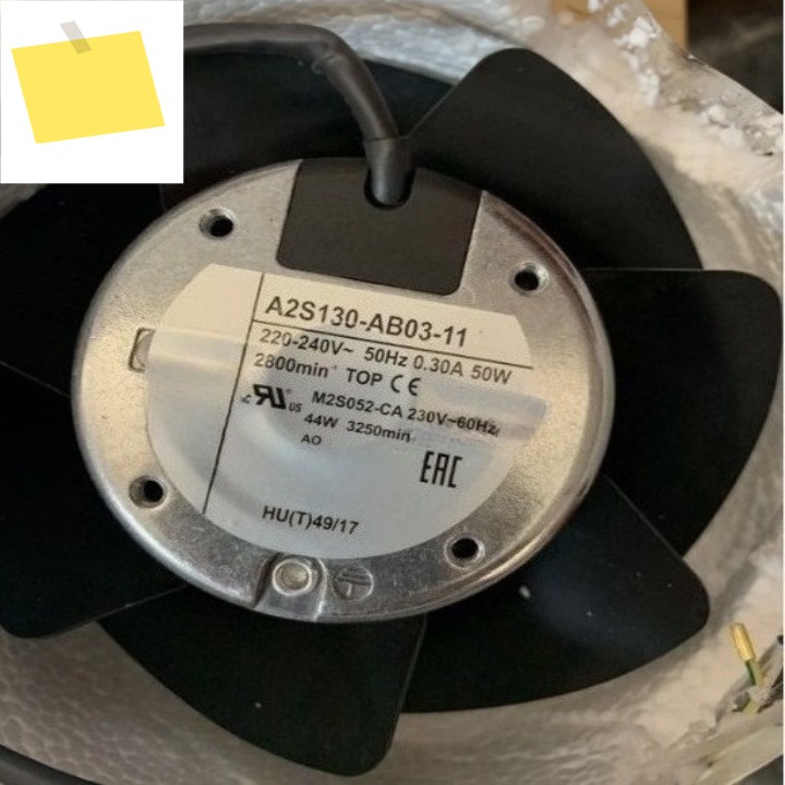 신품 A2S130-AB03-11 AB03 11 냉각 팬 230VAC 1PCS 제품 이미지