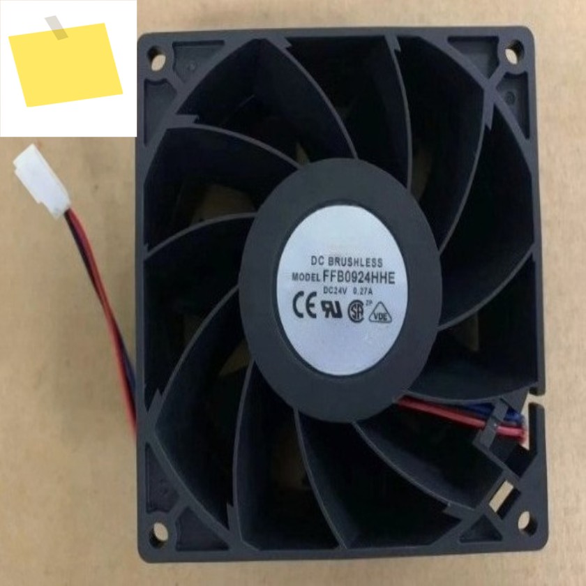 신품 FFB0924HHE DC 24V 0.27A 929238MM 3핀 인버터 냉각 팬 제품 이미지
