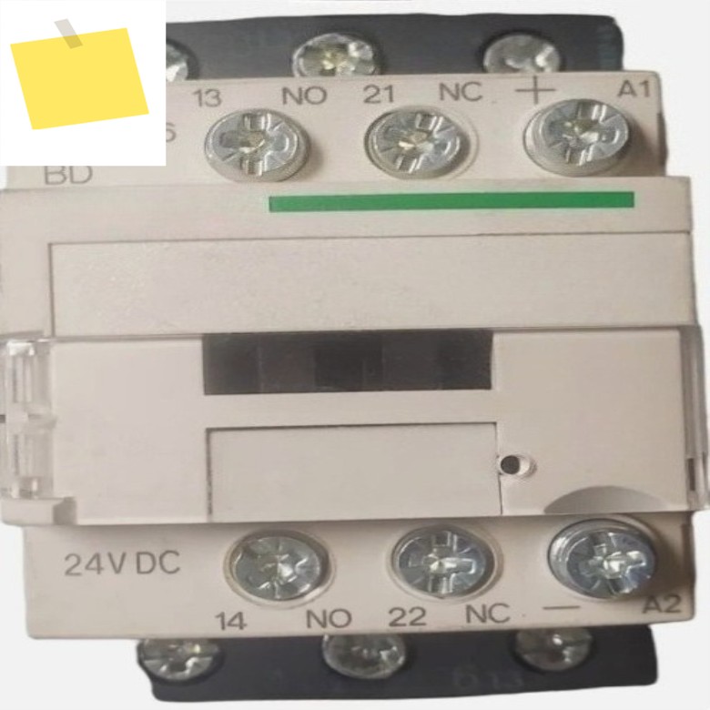 신품 LC1D186BD 3극 접촉기 18A 24VDC 링 터미널 제품 이미지