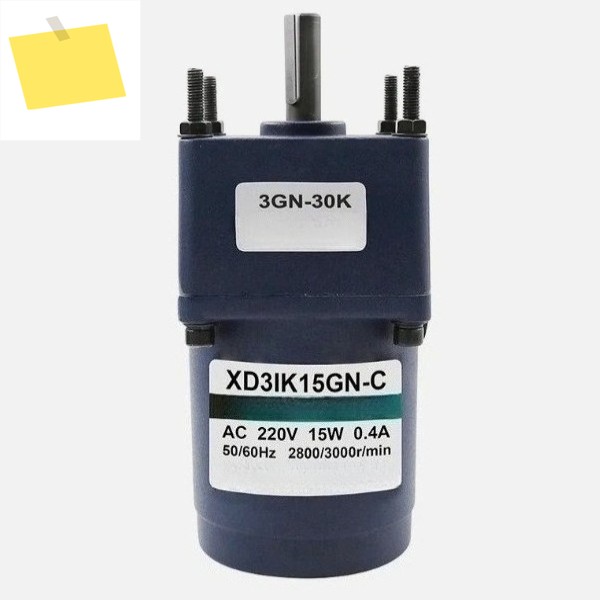 신품 3IK15GN-C 220V AC 기어 감속기 모터 고정 속도 제품 이미지