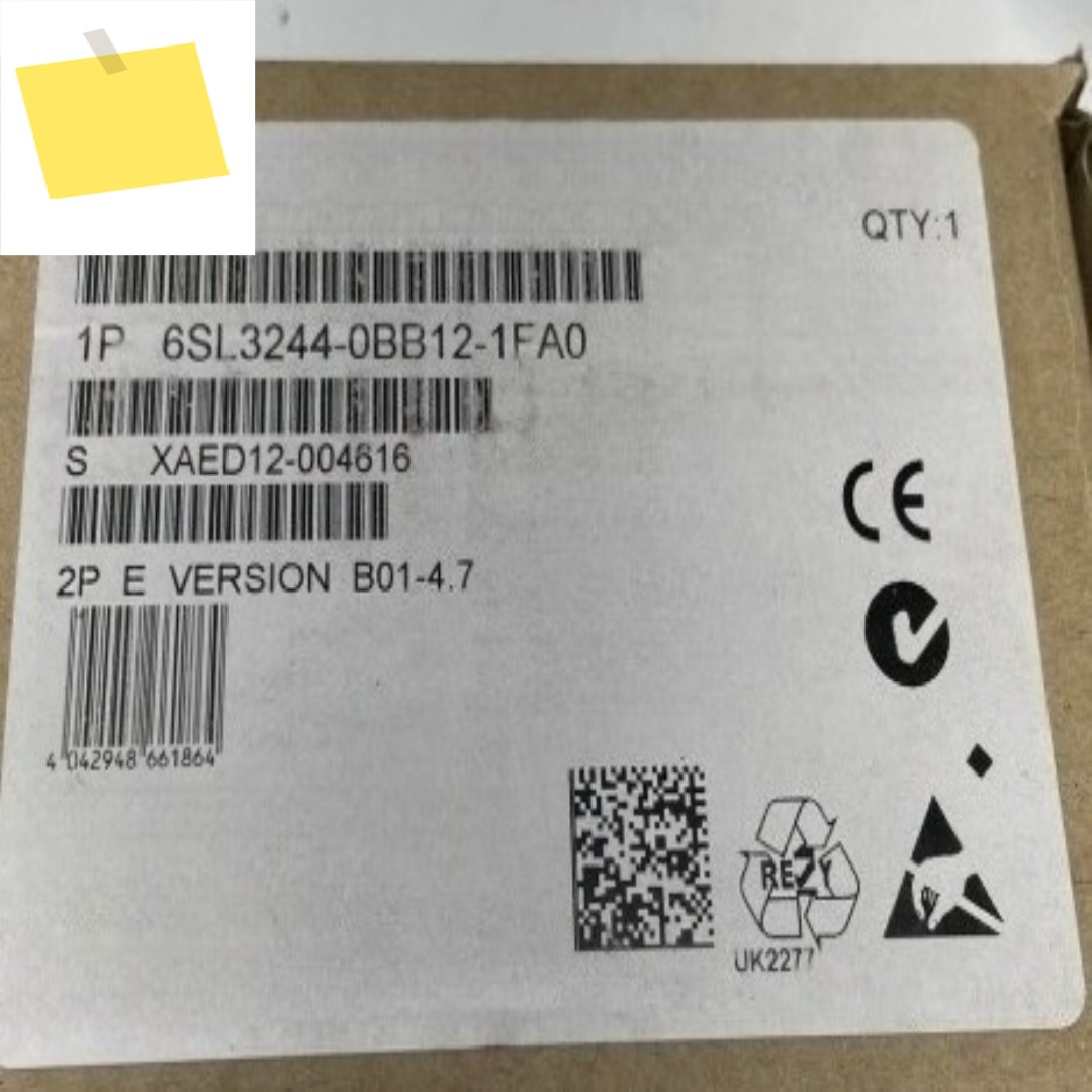 신품 6SL3244-0BB12-1FA0 0BB12 1FA0 제어 장치 1개, 충분 제품 이미지