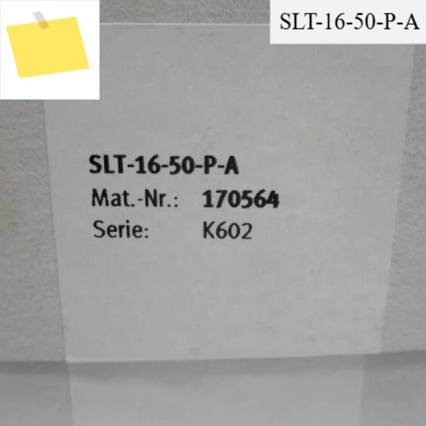 신품 SLT-16-50-P-A 170564 적절한 와 제품 이미지