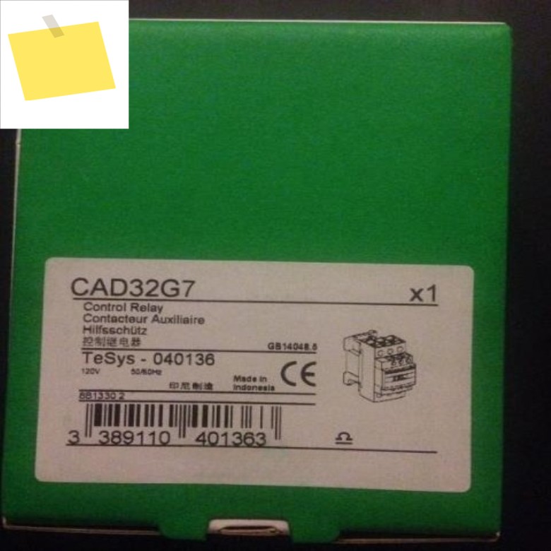 신품 Cad32g7 120v-ac 제어 릴레이 PLC 제품 이미지
