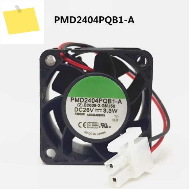 신품 PMD2404PQB1-A 26V 3.3W 4cm 404028 인버터 축방향 팬 2선식플러그 포함 신속 제품 이미지