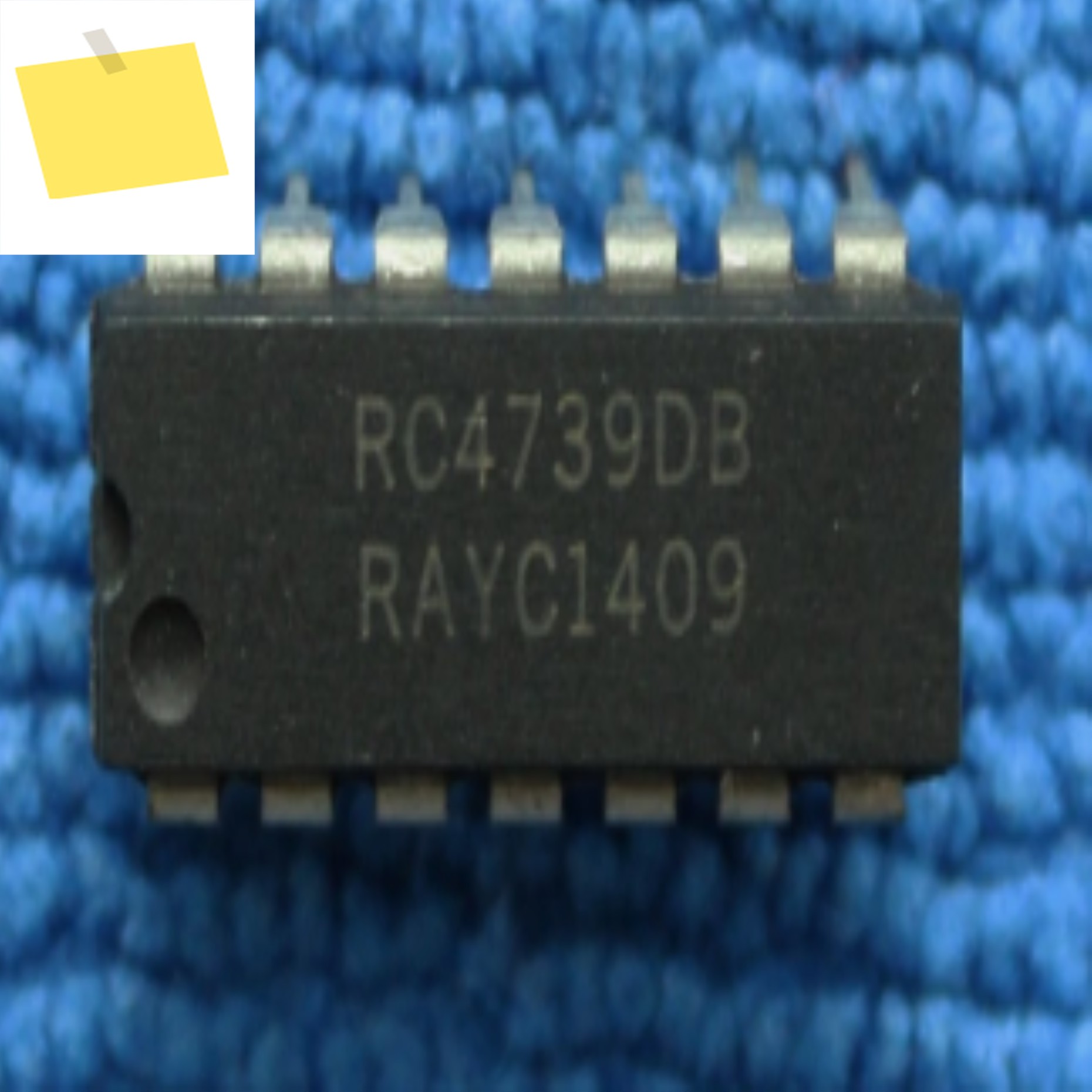 신품 1PCS RC4739DB 컨트롤러 칩 집적 회로 신속 제품 이미지