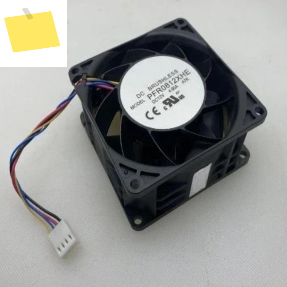 신품 PFR0812XHE 8038 12V 4.9A 8CM 수정된 서버 냉각 팬 신속 제품 이미지