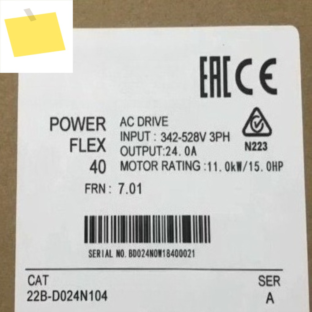 신품 22B-D024N104 22B 15HP 11KW AC 드라이버 1개 제품 이미지