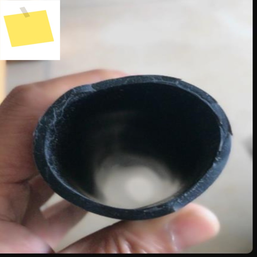 40x50mm 검정색 실리콘 호스 튜브 튜빙 FDA 고무 파이프 제품 이미지