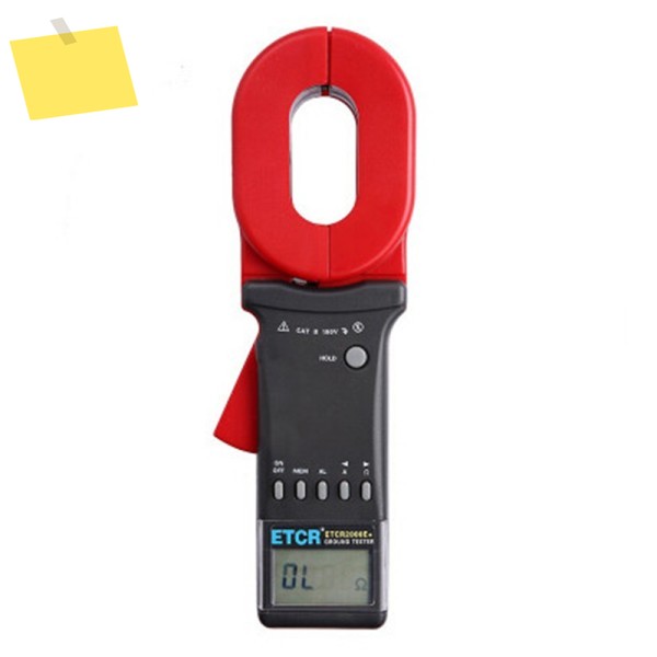 ETCR2000E+ 디지털 접지 저항 테스터 0-40.0A RS232 인터페이스 전기 전류계 제품 이미지