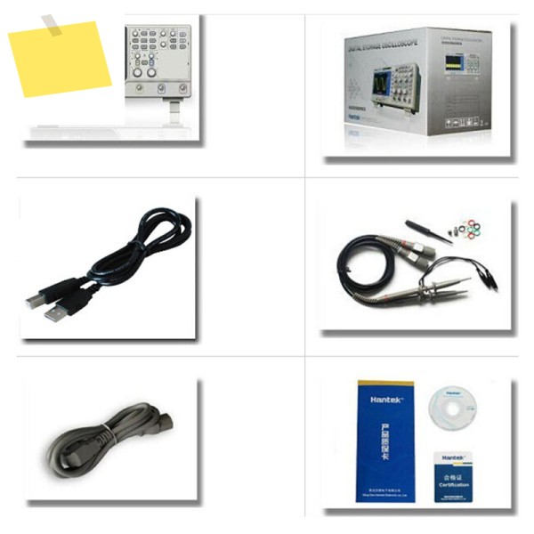 Hantek DSO7084B 100% 4채널 60-99MHz USB 오실로스코프 휴대용 PC 2GSas 샘플링 속도 디지털 제품 이미지