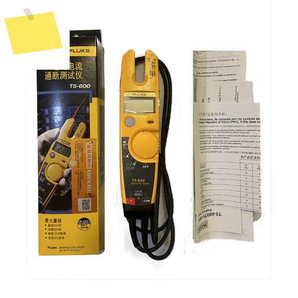 FLUKE T5-600 전기 테스터 클램프 전류계 ACDC True RMS 포크 미터 제품 이미지