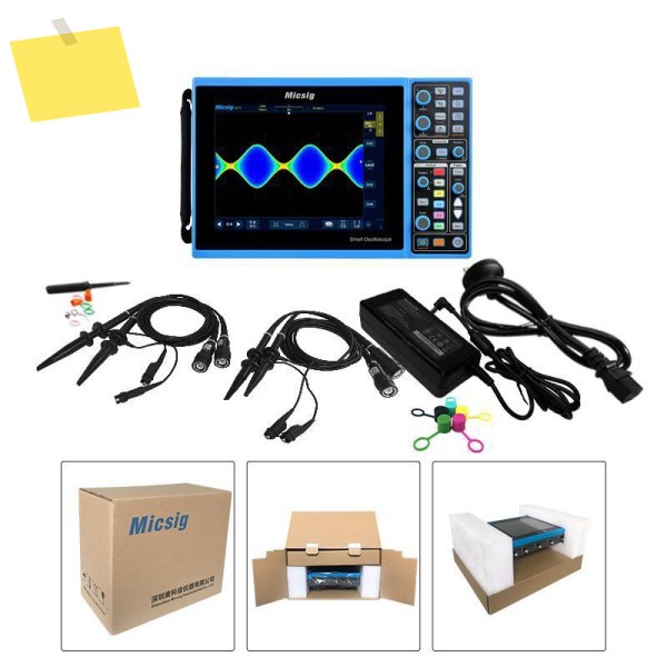 Micsig STO2302C 스마트 디지털 오실로스코프 300MHz 2GSas 휴대용 제품 이미지