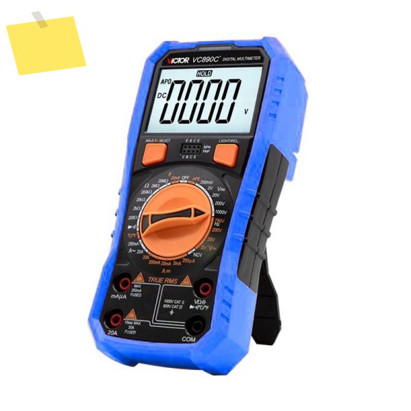 기존 VICTOR VC890C+ 디지털 멀티미터 True RMS 2000UF 캐패시터 커패시터 온도 측정 제품 이미지