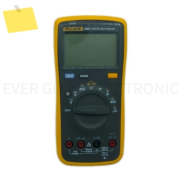 FLUKE 15B+ 소프트 케이스 포함 옴 자동수동 범위 디지털 멀티미터 커패시턴스 저항 공장 직접 제품 이미지