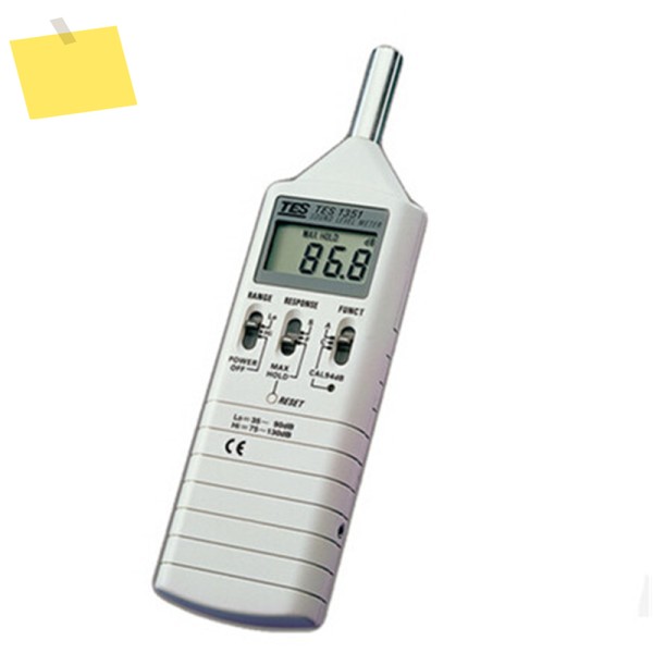 휴대용 디지털 소음 측정기, 테스터 TES-1351B 제품 이미지