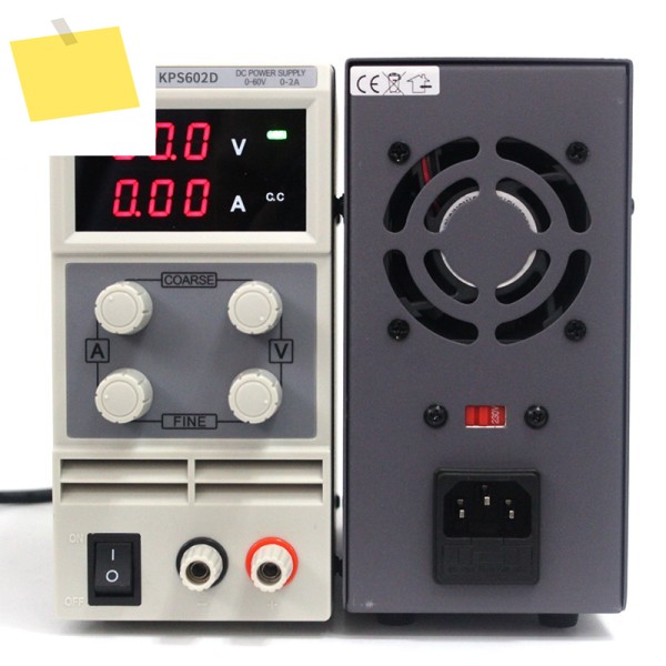 핫KPS602D 조정 가능한 고정밀 이중 LED 디스플레이 스위치 DC 전원 공급 장치 보호 기능 60V2A110V-230V 0.1V0.01A EU 제품 이미지