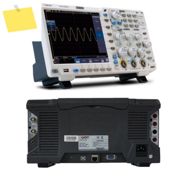 OWON XDS3202E 1GSs 200MHz 2CH+1외부 40M 기록 길이 멀티미터 오실로스코프 제품 이미지