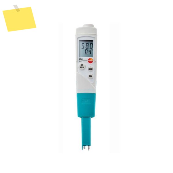 Testo 206-PH1 PH2 테스트 온도 측정기 식수 분석용 디지털 장치 제품 이미지