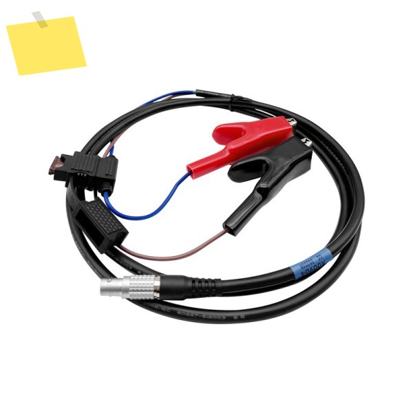 블랙 뉴 A00904 CHCNAC X91 GPS RTK DL5-C1 2핀용 외부 라디오 전원 케이블 클립 제품 이미지
