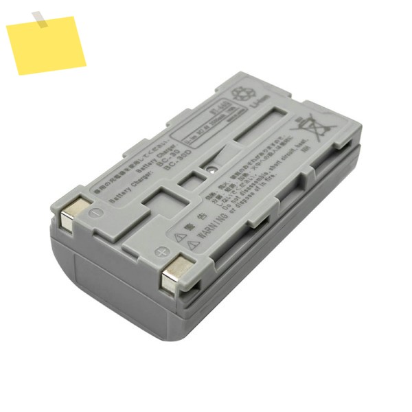 회색 7.4v BT-66Q 배터리, 토탈 스테이션 FC-200 GPT-7500 충전기용 리튬 이온 2500mAh 제품 이미지