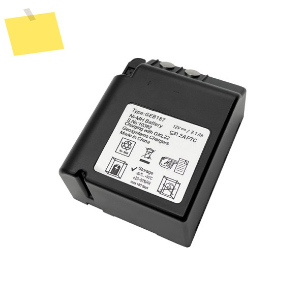 블랙 12V GEB187 배터리 2100mAh TCA1100 토탈 스테이션용 제품 이미지