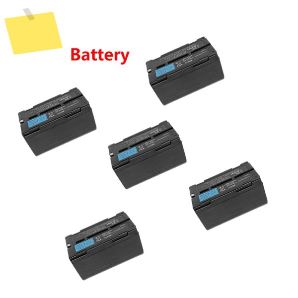 7.2V 5240mAh 블랙 로고 5PCS BDC70 배터리 Sokia CXRX-350 OSES용 최고 토탈 스테이션 충전식 리튬 이온 제품 이미지