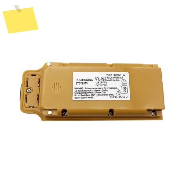 노란색 GR5 3900mAh 배터리 GPS RTK 측량 도구 액세서리 02-850901-02 포지셔닝 시스템 충전식 최신형 제품 이미지