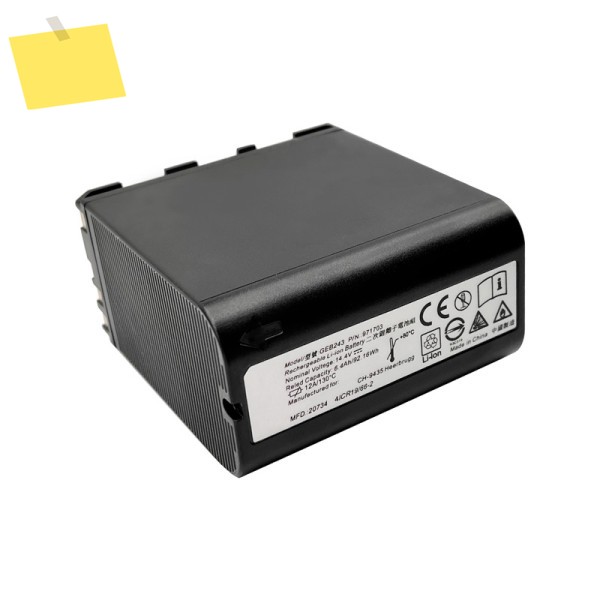 신품 블랙 14.4V GEB243 배터리 6400mAh 스위스 타입 TS30 측량 건설 기기용 리튬 이온 제품 이미지