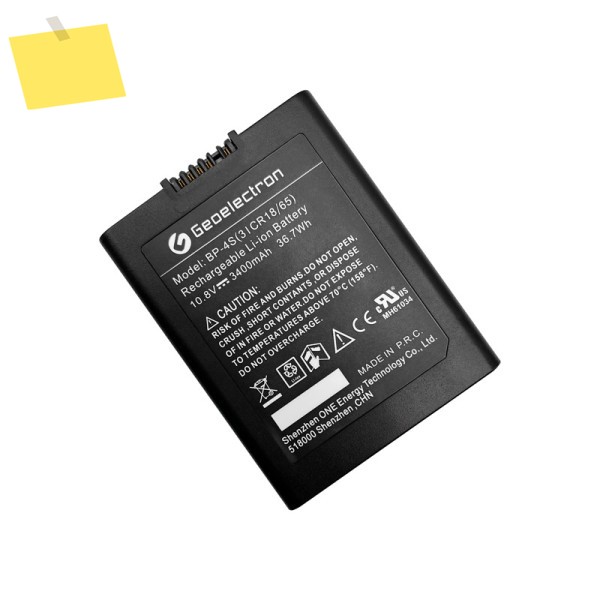 Stonex S10 GNSS RTK용 고품질 블랙 BP-4S 리튬 이온 배터리 10.8V 3400mAh CE FCC 제품 이미지