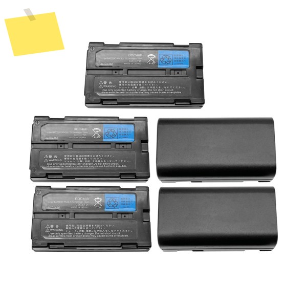 토탈 스테이션용 리튬 이온 배터리, 고품질 BDC46B, SET230R, 2600mAh, 5 개 제품 이미지