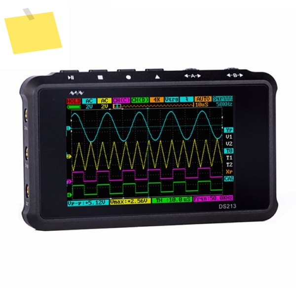 DSO213 디지털 휴대용 오실로스코프 ARM Cortex 쿼드 4채널 100MHz 미니 나노 8M 플래시 메탈 커버 업데이트됨 제품 이미지