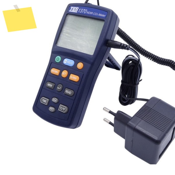 TES-1370H C02 미터 및 온도 RH% 측정기, 연속 가능, 3개의 LCD 디스플레이 제품 이미지