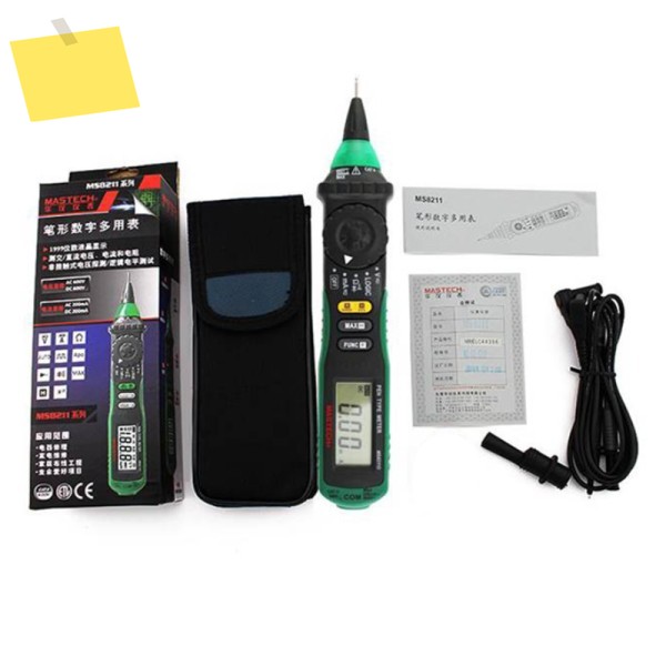 MASTECH MS8211 펜형 자동 범위 조정 디지털 멀티미터비접촉식 AC 전압 감지기 포함 제품 이미지