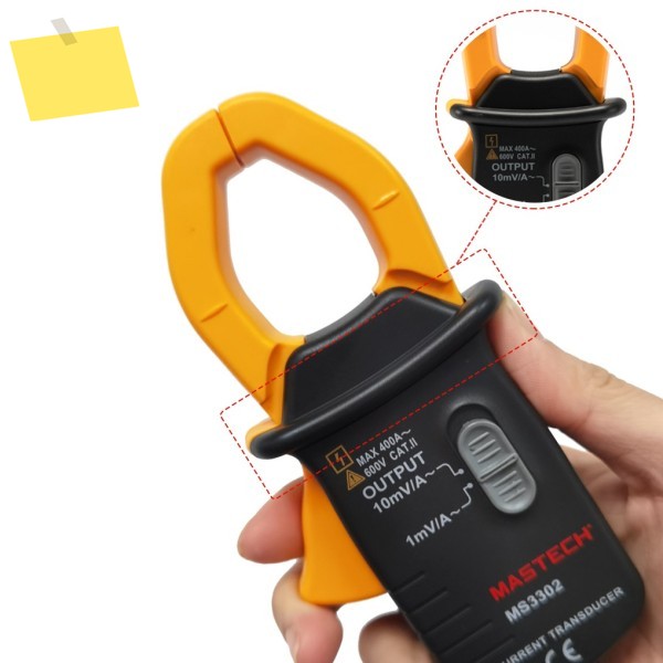 프로 미니 MASTECH MS3302 AC 전류 변환기 0.1A-400A 클램프 미터 테스트 전세계 점 제품 이미지