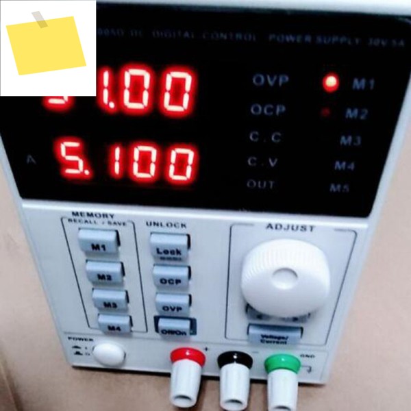 고정밀 조정 가능한 디지털 DC 전원 공급기 KA3005D 4Ps mA 30V5A 전압 조절기 제품 이미지