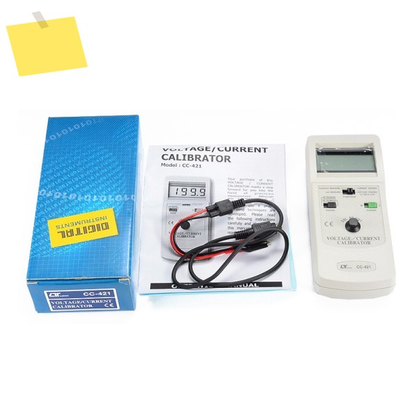 전문가용 LUTRON CC-421 VA 전압전류 교정기 제품 이미지