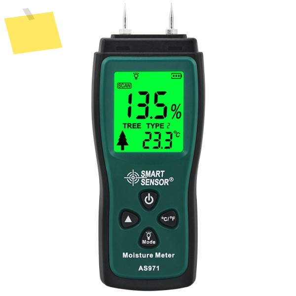 스마트 센서 수분 측정기 AS971 목재 습도 테스터 습기 감지기 디지털 LCD 디스플레이 제품 이미지