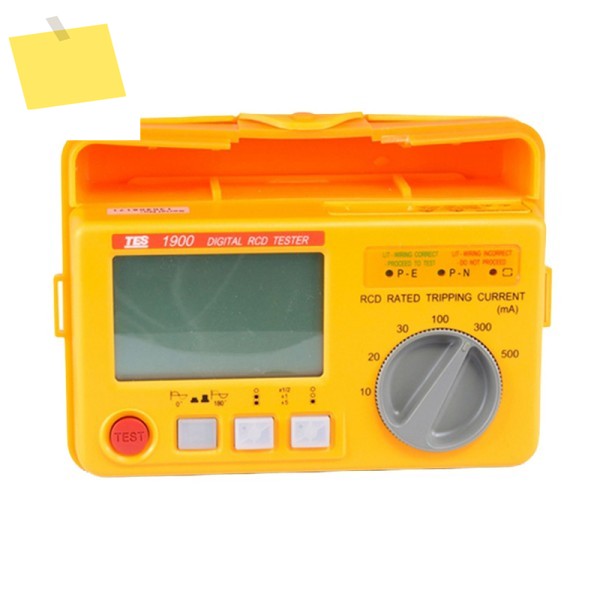 TES-1900 디지털 RCD 테스터 미터 제품 이미지