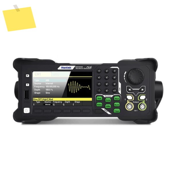 한텍 웨이브폼 제너레이터 HDG3042B 임의 신호 발생기 고조파 기능 40MHz 주파수 측정기 2채널 300MSAS 제품 이미지