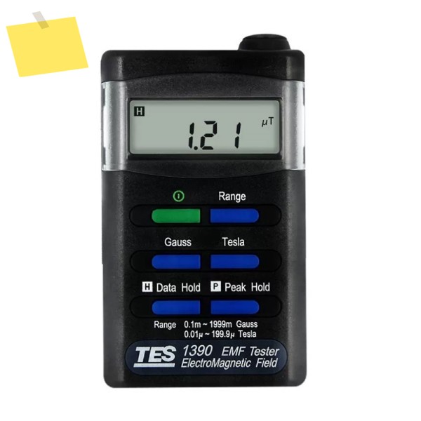 전자기파 감지기 EMF 테스터 가우스 측정기 TES-1390 제품 이미지