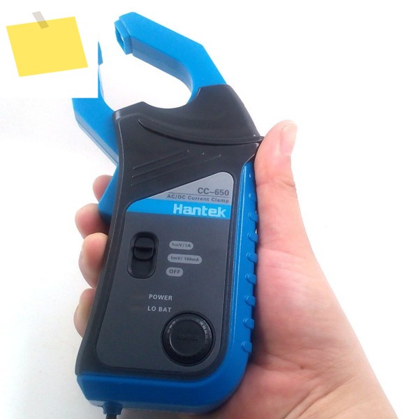 Hantek CC650 최대 20 KHz 오실로스코프 멀티미터 전류 진단 도구 400Hz 대역폭 ACDC 클램프 제품 이미지