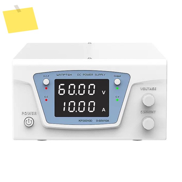 KPS6010D LED 듀얼 디스플레이 DC 전원 공급기 220V EU 10A 조절 가능한 고정밀 스위칭 전자기기용 제품 이미지